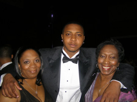 me, my brother and mom
