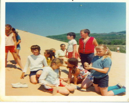 3rd grade class trip to the sand dunes