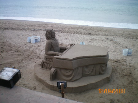 sand sculpture