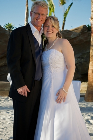 Aly and her dad.