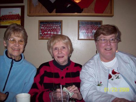 Ginny Knoll, Cathy Holman, and Me