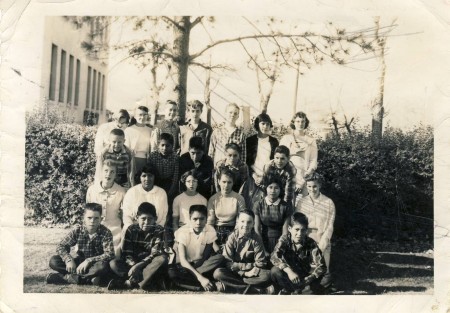 Eighth grade class, Wadsworth 1959