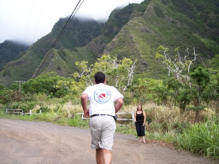 me taking pictures in hawaii