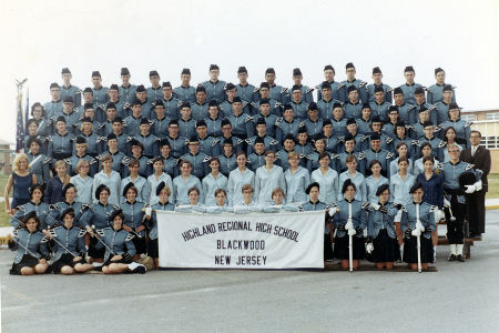 Highland Regional High School Band, June 1969