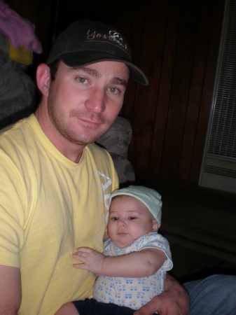 My son Chad and his son Logan