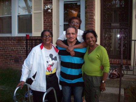 Sharon, Darrell (Skip Brooks), Zina & Mary