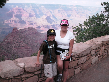 Drew and wife Sandy at Grand Canyon