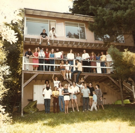 Our whole family with friends 1978