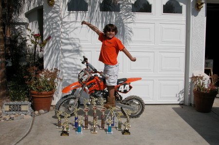 Thomas 2nd year of supercross