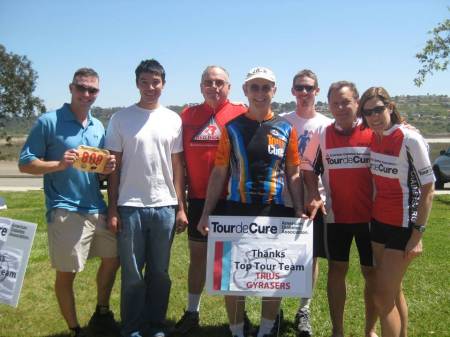 team photo tour de cure