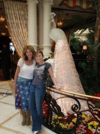 Gina, my eldest in Vegas for Superbowl