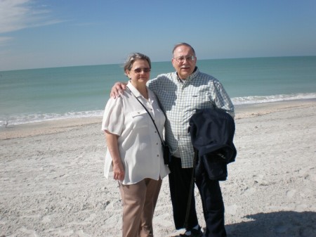Judy & I on Clearwater Beach