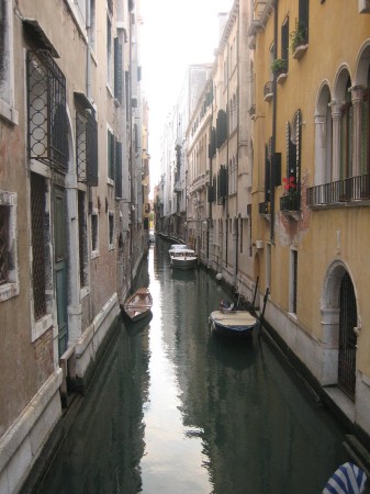 A Venetian canal