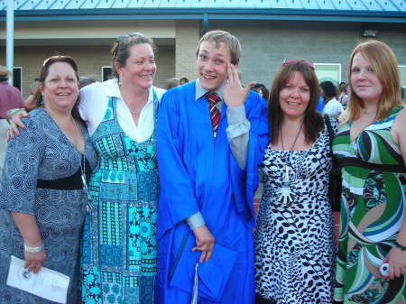 LouAnn, Susan, son Nile, Beth, niece Katie