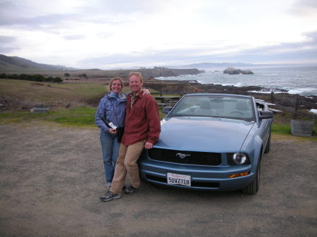 California coast on tour