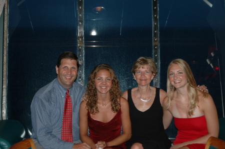 On a cruise in 2005, waiting for the Captain's