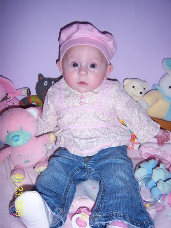 my youngest daughter 5mo