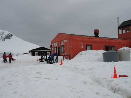 Chilean Base on Antarctic Peninsula.