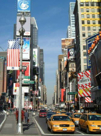 Times Square the day I was armed