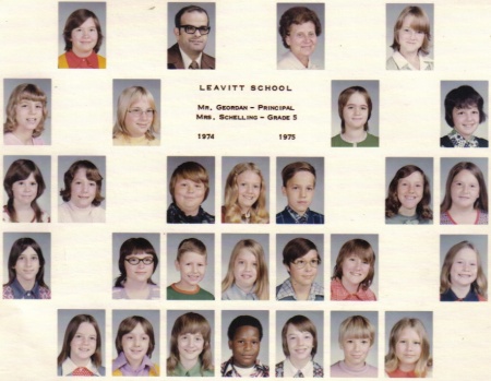 Mrs. Schelling's 5A Class 1974-75