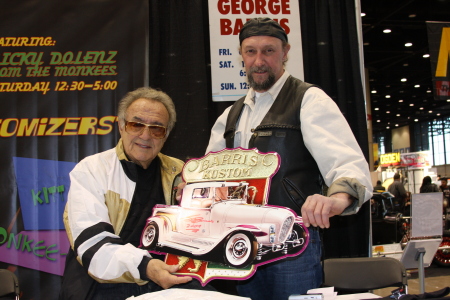 Me interviewing George Barris