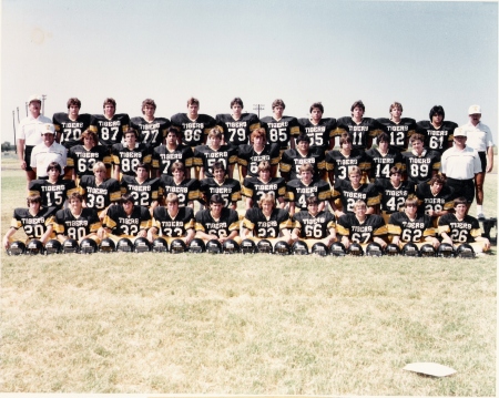 JV Tigers 1986