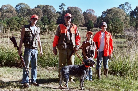 My kids first introduction to upland hunting