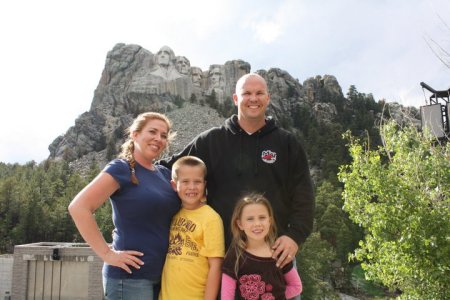 July 1, 2011 - Family at Mt Rushmore