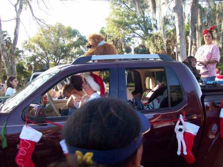 Christmas parade in tarpon springs