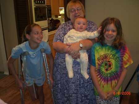 Grandma and the girls