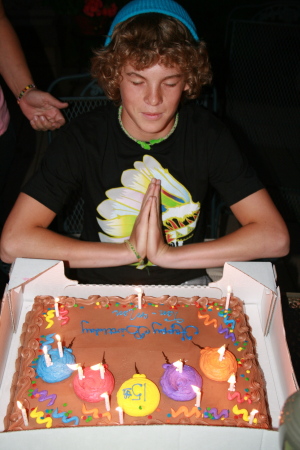 Tanner's 15th Birthday - July 08