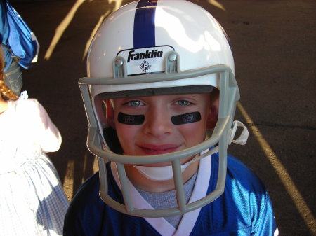 Christian at the Colts Kids Club
