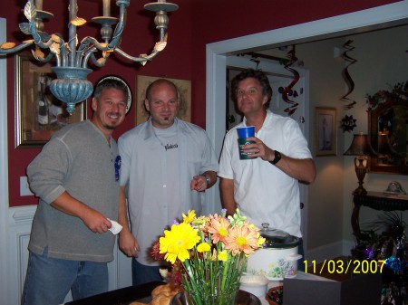 Larry's 40th birthday party!   Good times