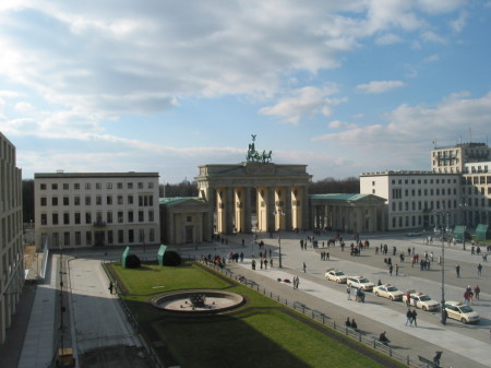 Brandenburg Gate in Berlin, Germany