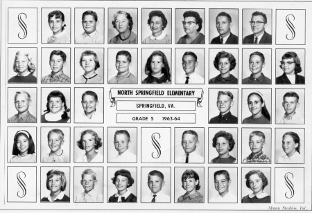 North Springfield Elementary 1963-1964