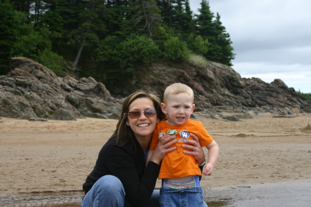 Riley and I at the beach!