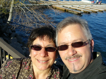 David and I at Lake Arrowhead, CA