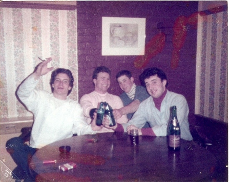 The Boys hanging out (circa 1983)