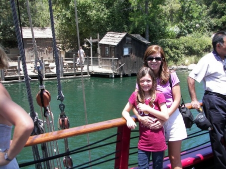 Lynnea (mini me) and I at Disneyland