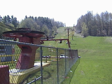 Utica's Ski Center chair lift