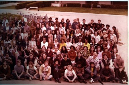 Wayne Doutt's album, Class of 75 group photo