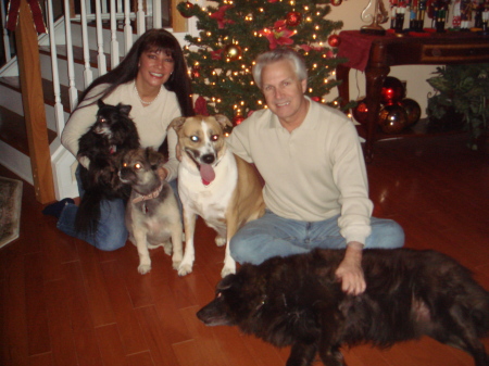 Family Christmas photo, Atlanta, 2008