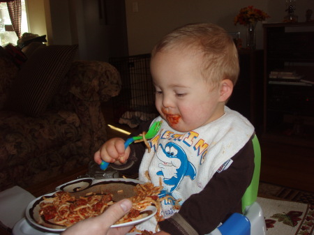 Boy do I love Spaghetti!