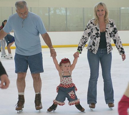 she is trying paris and grandma and grandpa