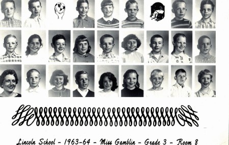 Lincoln Scool 1963-64 grade 3 