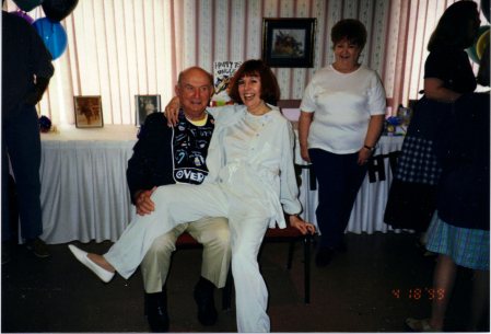 APRIL 2005---MY HUSBAND'S 75th BIRTHDAY PARTY