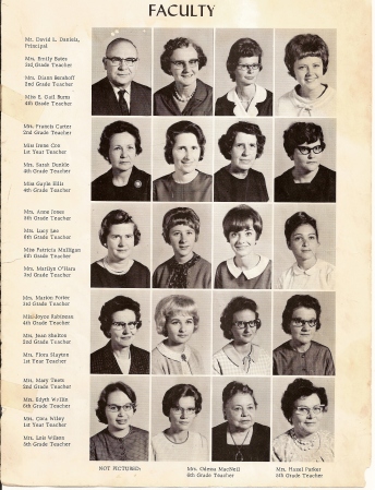 Broad Rock Elem. School Yearbook 1966-1967