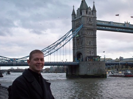 In front of the Tower of London   Nov 08