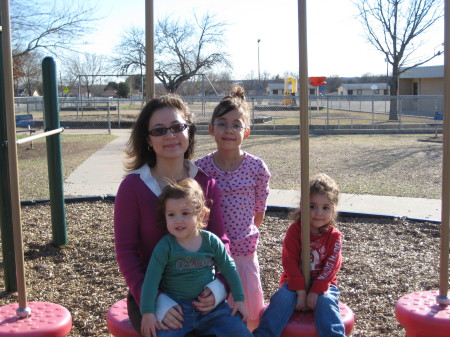 The girls and I at the park