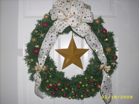 Nancy's wreath